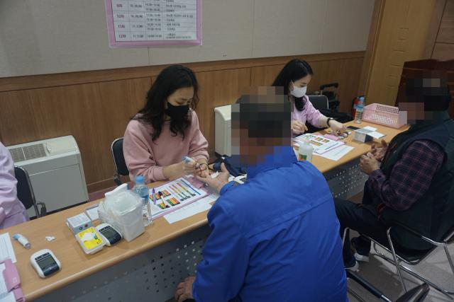 2021년 11월 5일 지역사회 제33차 고창군보건소 혈관건강캠프 관련사진
