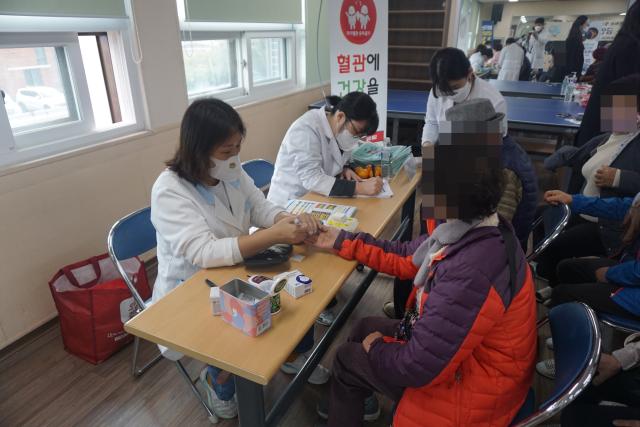 2021년 11월 11일 지역사회 제35차 김제시 진봉면사무소 혈관건강캠프 관련사진